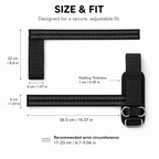 Heavy-Duty Lifting Straps – Enhanced Grip Support