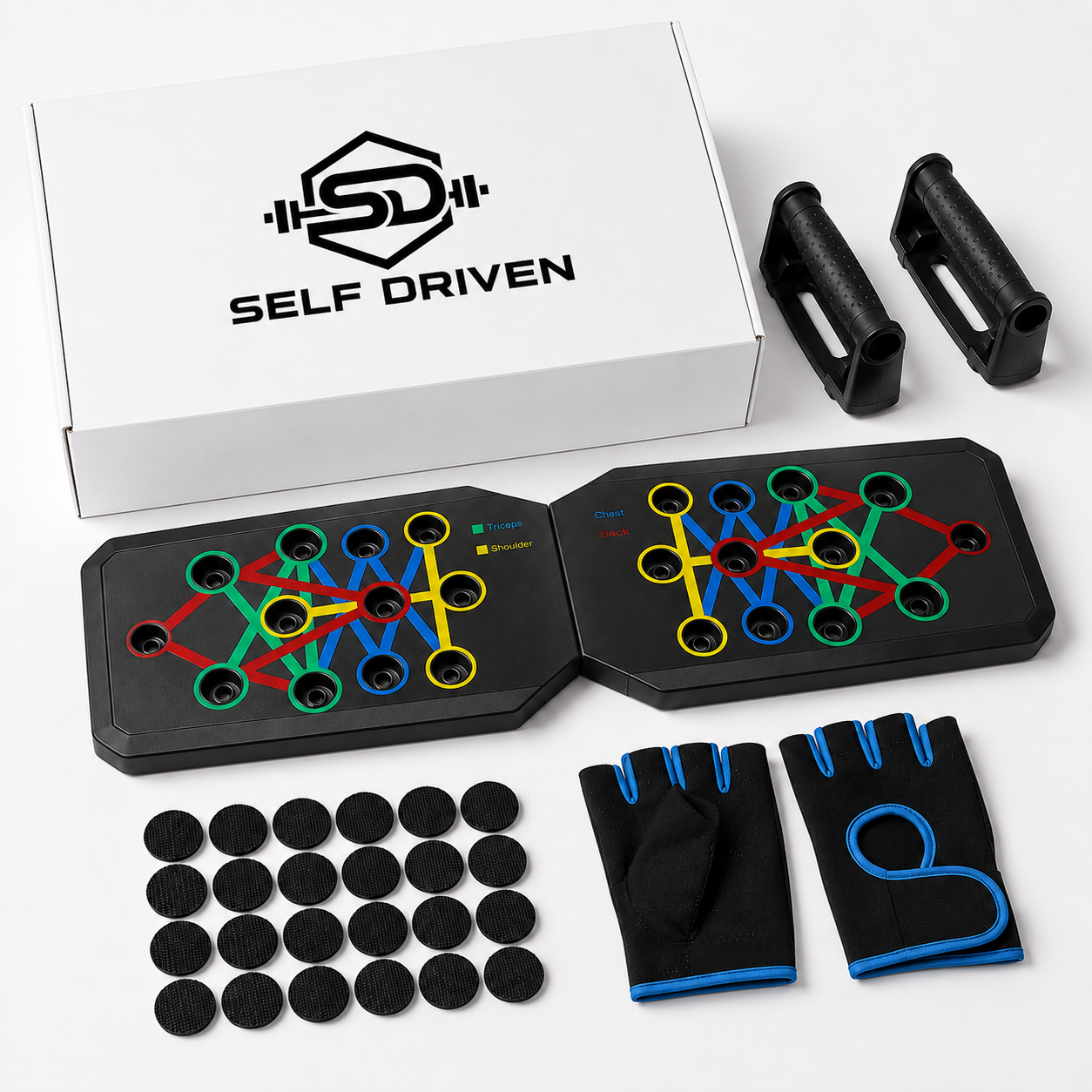 Multifunctional Push-Up Board – Targeted Upper-Body Training