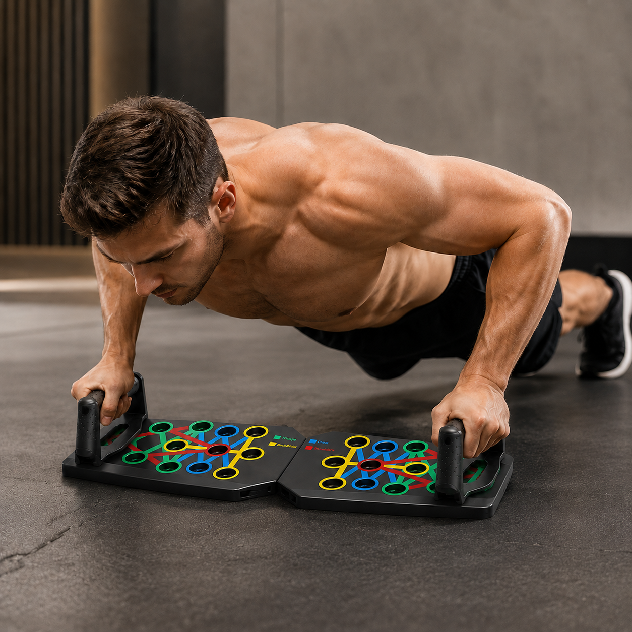 Multifunctional Push-Up Board – Targeted Upper-Body Training